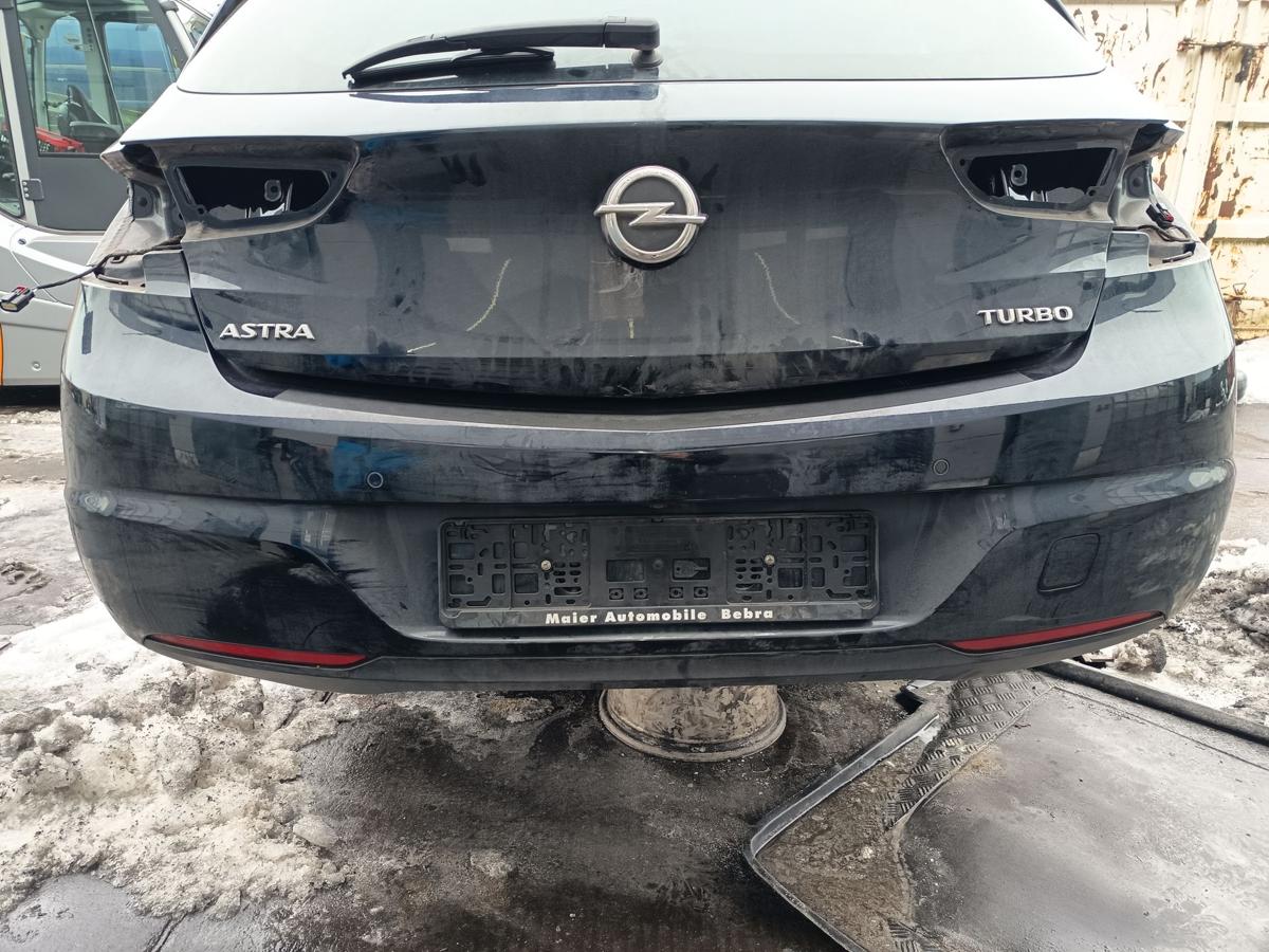 Opel Astra K Schr&auml;gheck orig Sto&szlig;stange hinten PDC Z22X Blau vor Facelift Bj 18