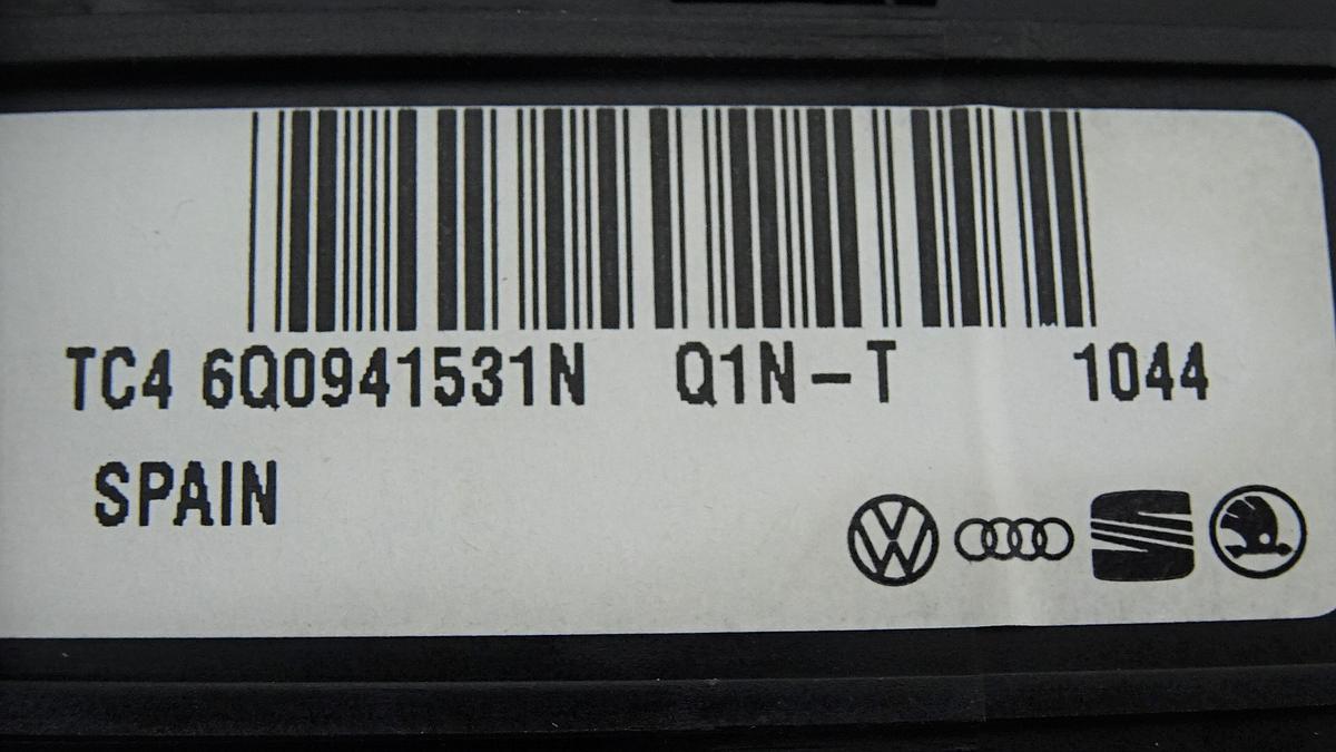 VW T5 Lichtschalter Schalter Licht 6Q0941531N Bj2014 für NSW