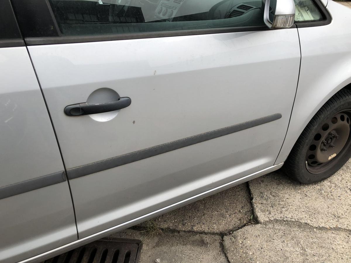 VW Touran 1T 1T2 GP T&uuml;r vorn rechts Beifahrert&uuml;r im Rohbau LA7W Reflexsilber Met