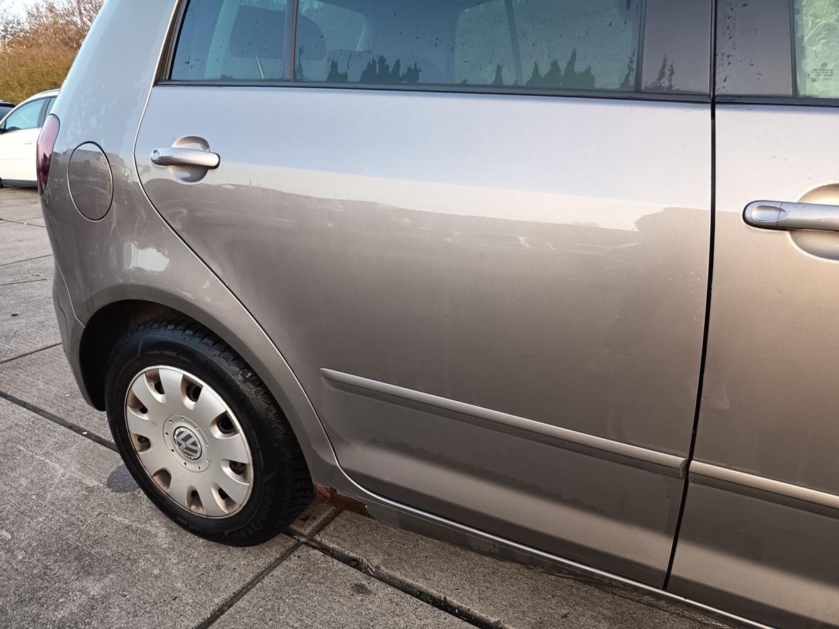 VW Golf Plus orig Tür hinten rechts Beifahrerseite LA8X Kaschmirbraun Bj 2009