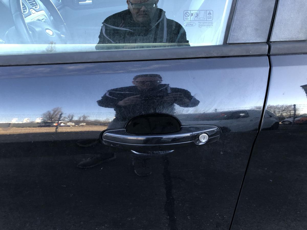 Ford Focus DA3 ab07 T&uuml;r vorn links 5 t&uuml;rer Fahrert&uuml;r Pantherschwarz Rohbau