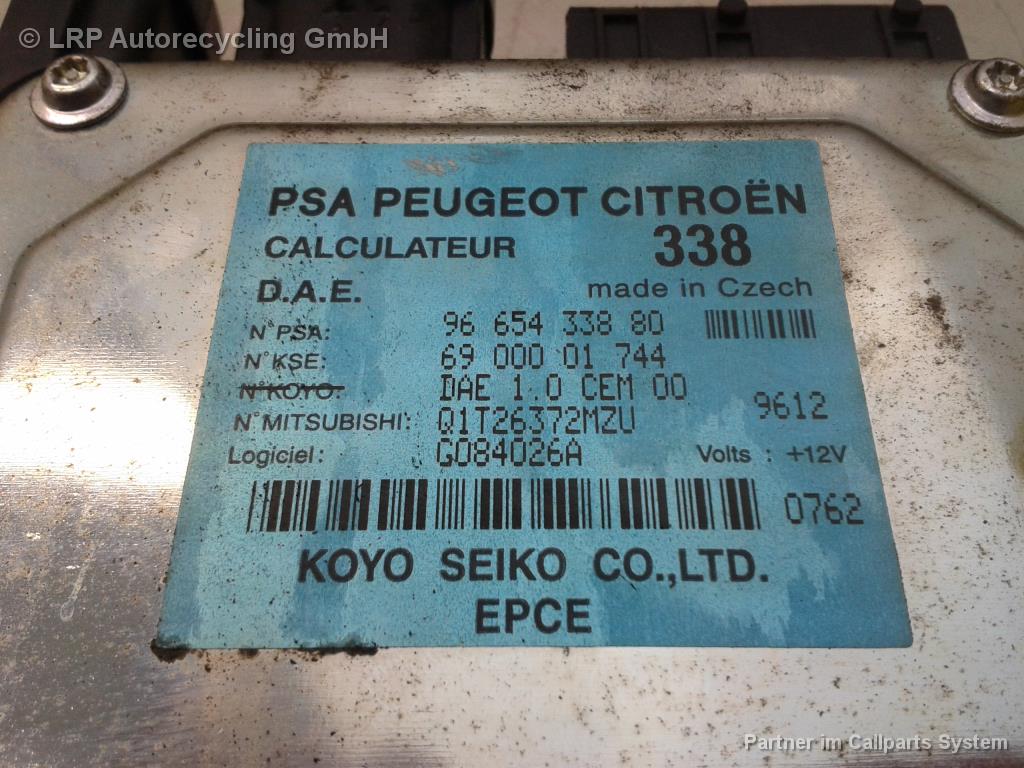 Citroen C2 JM original Steuergerät Lenkung 9665433880 Q1T26372MZU BJ2009