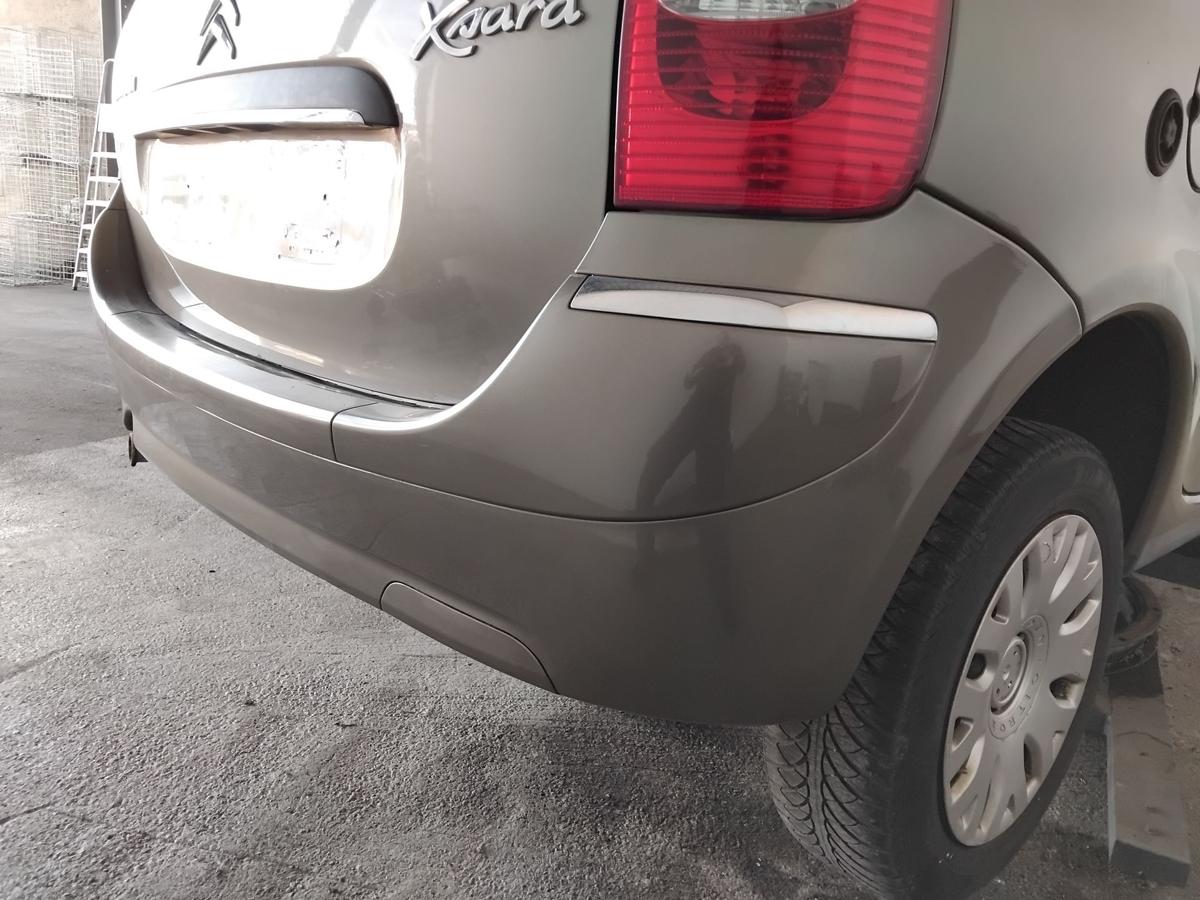 Citroen Xsara Picasso orig Stossf&auml;nger Sto&szlig;stange hinten BJ2007 Facelift KEB Nocciola