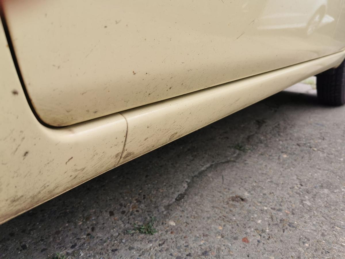Fiat Panda 169 Fahrertür Tür Autotür Rohbau vorn links 541 Giallo Ottimista Gelb