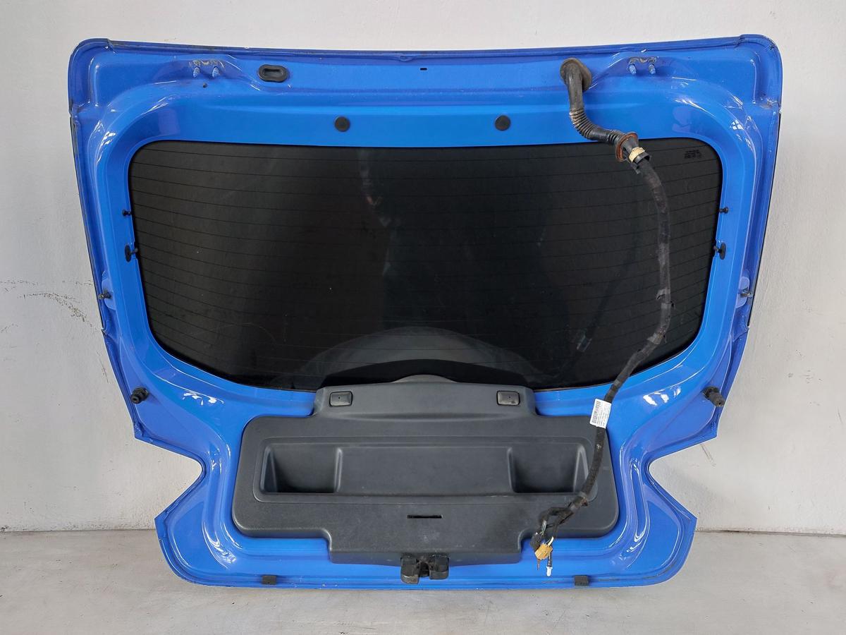 Seat Ibiza 6J Heckklappe Klappe Deckel hinten blau 3trg Rohbau Kofferklappe