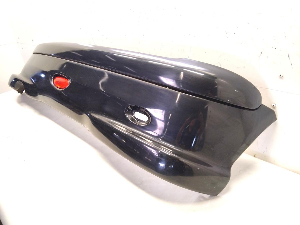 Peugeot 206 CC Cabrio original Sto&szlig;f&auml;nger Sto&szlig;stange hinten schwarzmet. Bj.2004