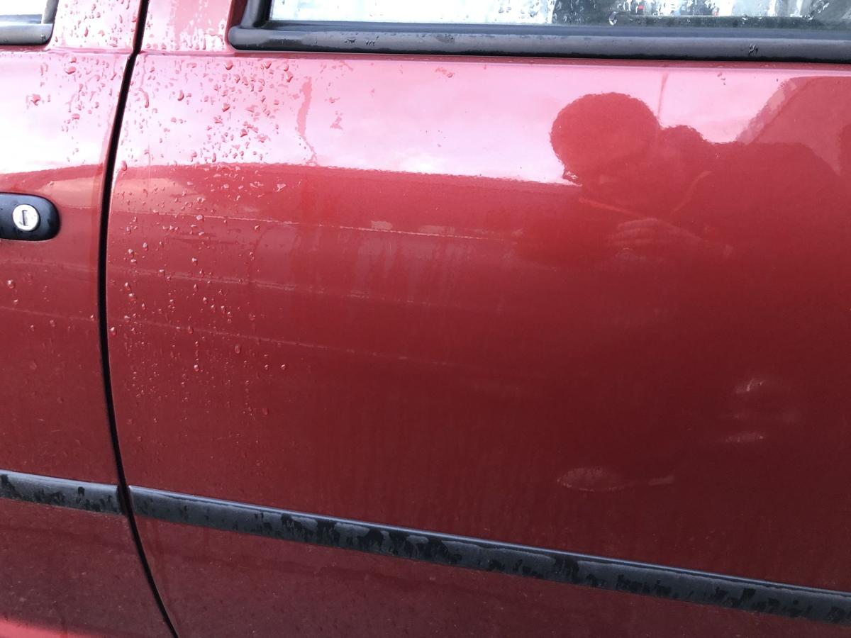 VW Golf 4 1J IV Tür hinten links Fondtür LC3K Canyonrot 5 türer