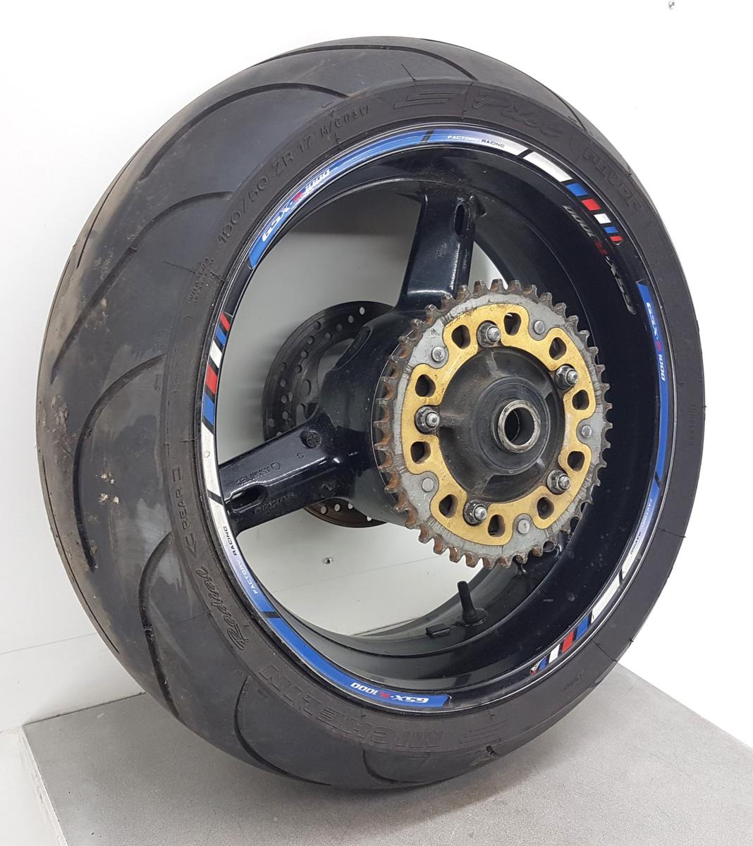 Suzuki GSX R1000 K3 K4 Felge hinten Hinterradfelge Bj03 17x6,00 Hinterrad Wheel