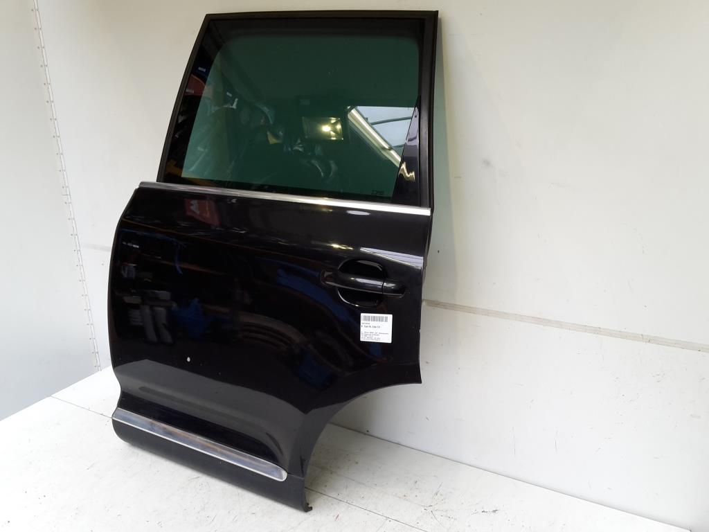 VW Touareg 7L BJ 2008 T&uuml;r hinten links Facelift LC9Z Schwarz