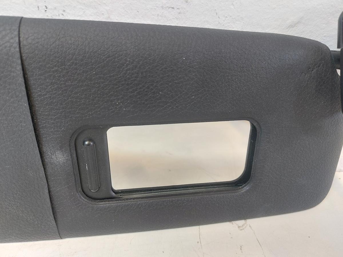 BMW 1er F21 M140i LCI Sonnenblende vorn rechts mit Spiegel schwarz anthrazit