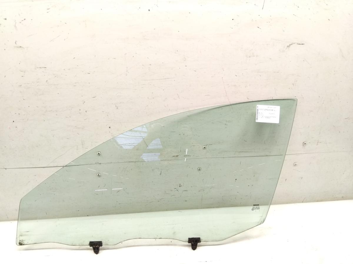 Nissan Primera P12 original T&uuml;rscheibe vorn links gr&uuml;ncolor BJ2002