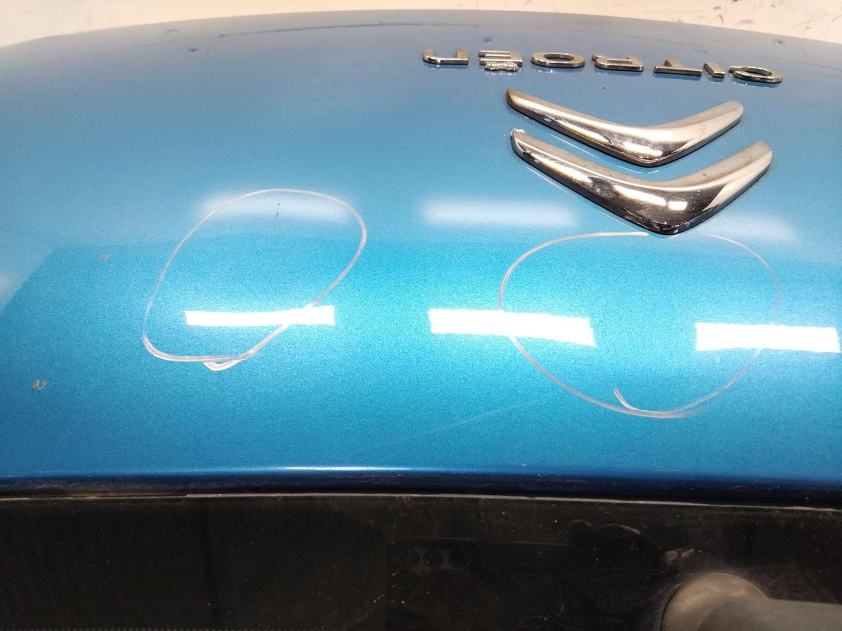 Citroen C3 II Heckklappe KGW blau belle-ile mit Heckscheibe BJ2010