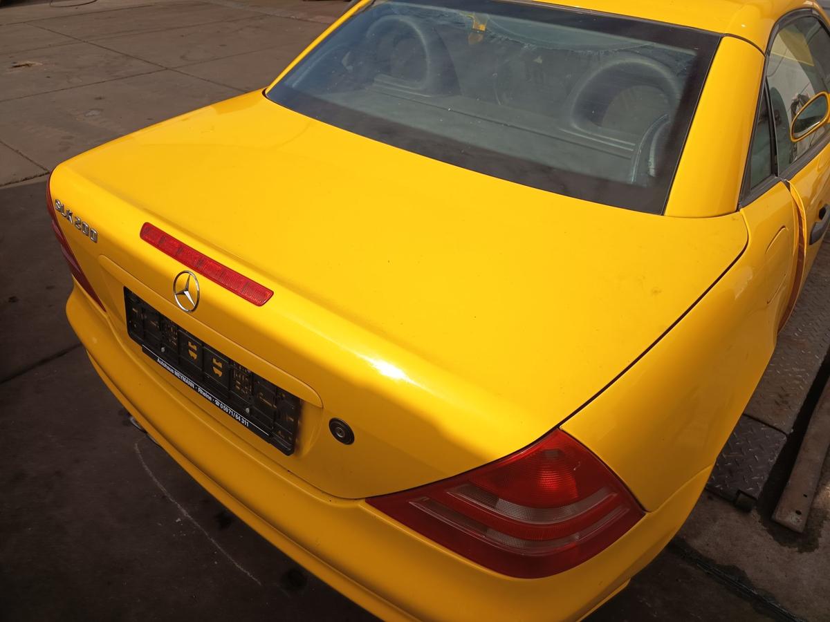 Mercedes SLK R170 Cabrio original Heckklappe 685 Yellowstone Metallic Bj 1999