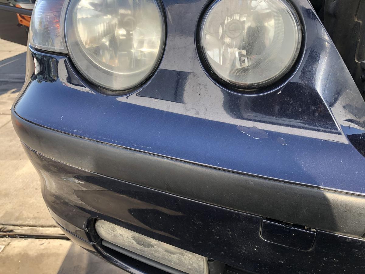 BMW E46 Compact original Stoßstange/Fänger vorn/Front 317 Orientblau Bj 2004