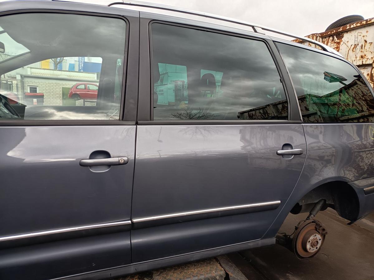 VW Sharan original T&uuml;r hinten links LR7K grau Baujahr 2009