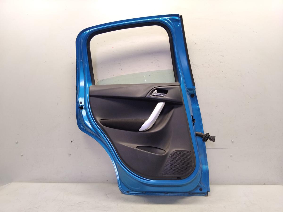 Citroen C3 II Tür hinten links blaumetallic KGW blau belle-ile 5-türig BJ2010