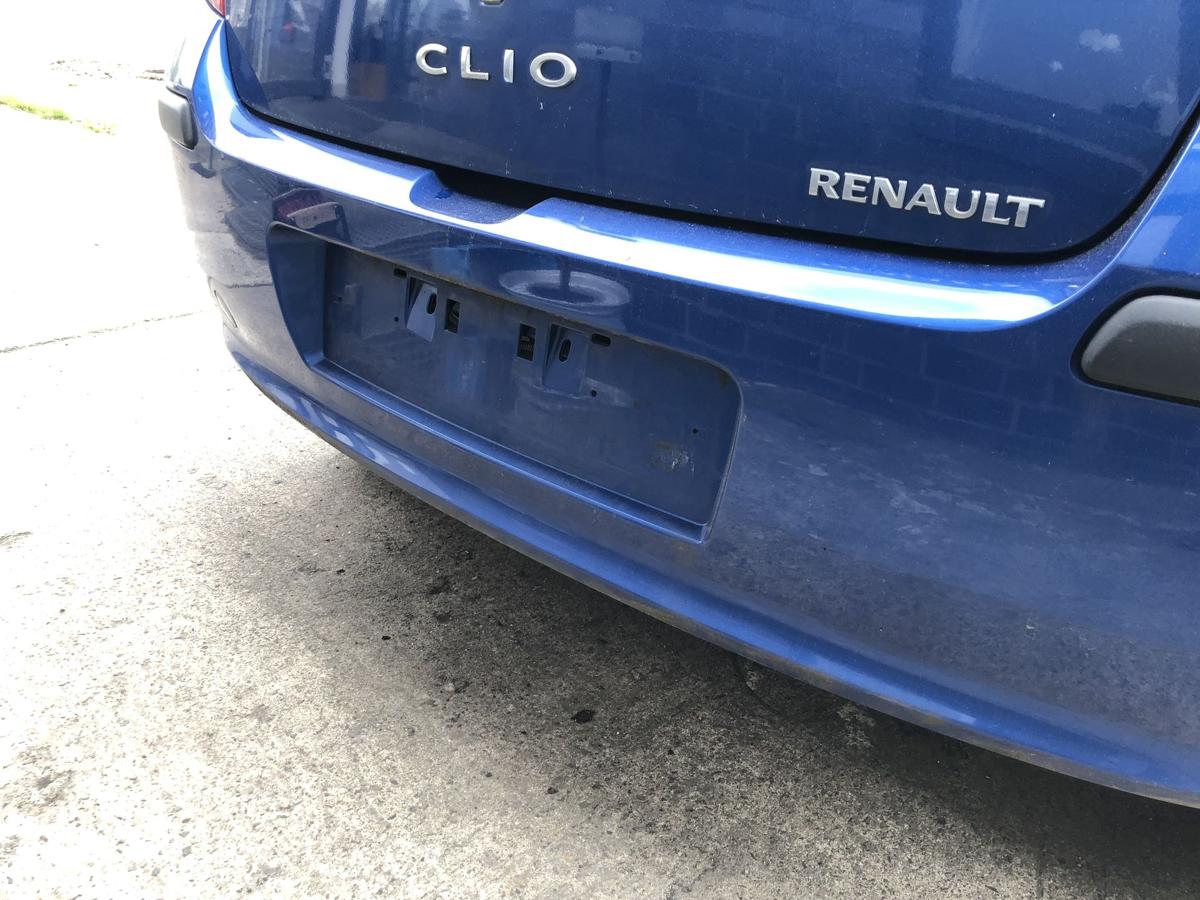Renault Clio 3 Typ BR Sto&szlig;f&auml;nger hinten Hecksch&uuml;rze 3 und 5 t&uuml;rer TERNA Blue