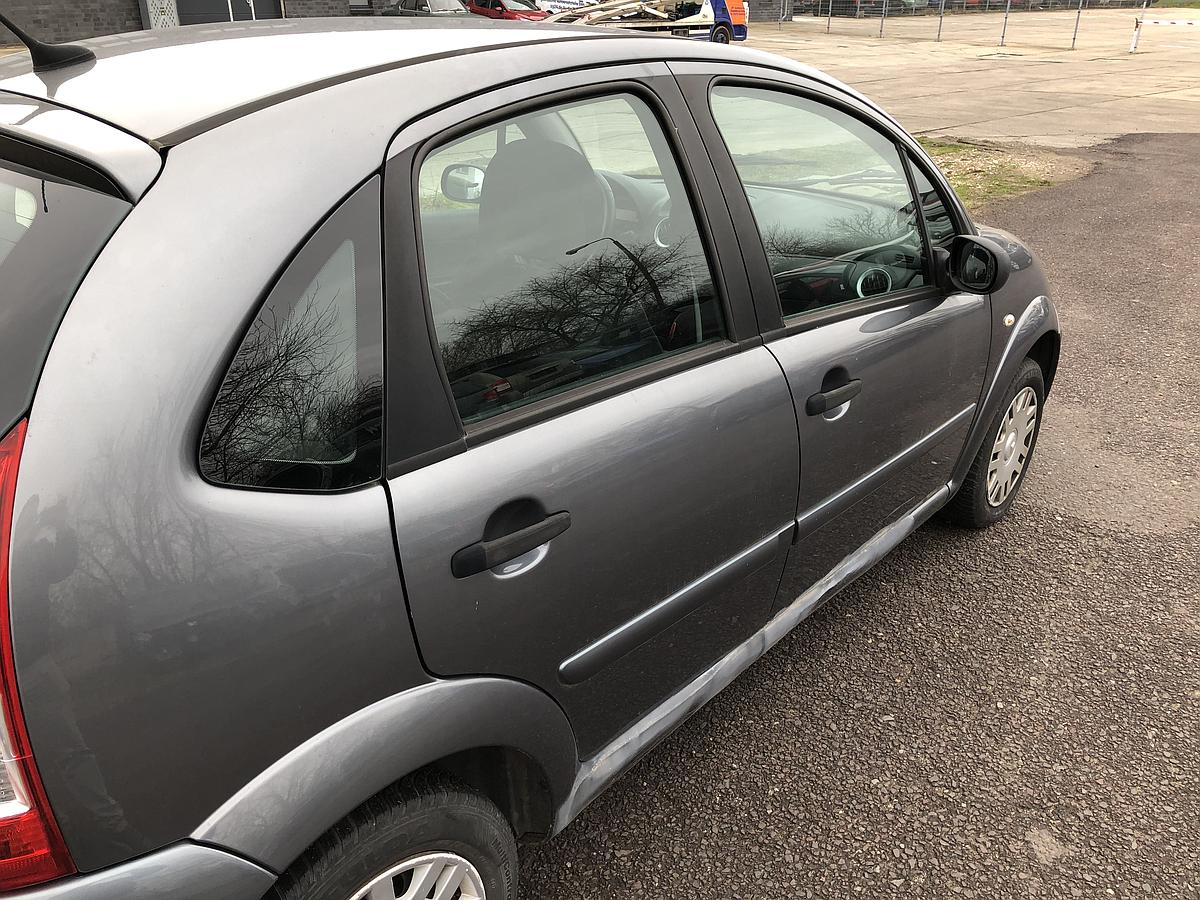 Citroen C3 F Tür hinten rechts thoriumgraumetallic