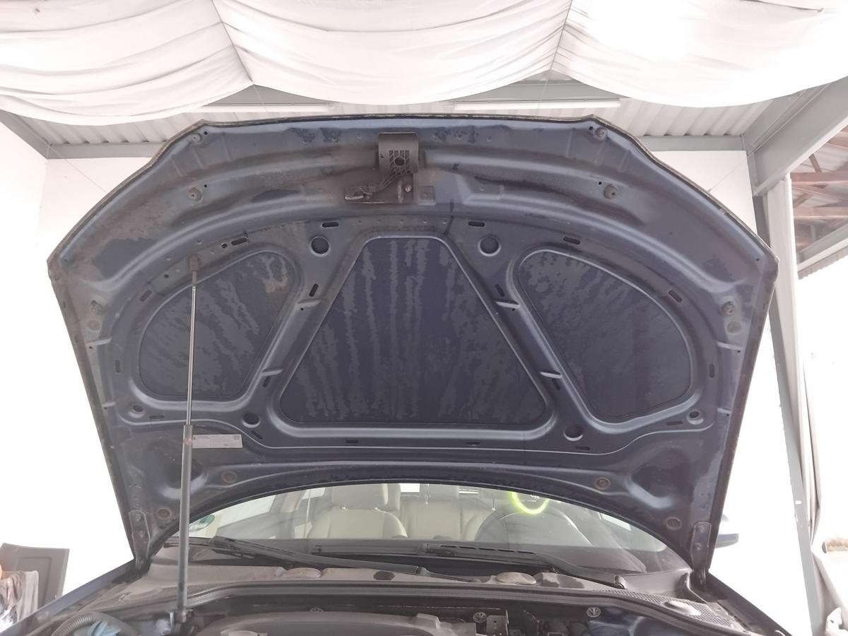 Audi A3 8P Motorhaube Deckel vorn LZ5C Mauritiusblau Singleframe Facelift BJ2006