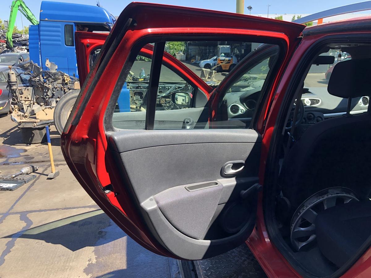 Renault Clio III Grandtour original Tür hinten links Fond 727 Spanischrot Bj2008