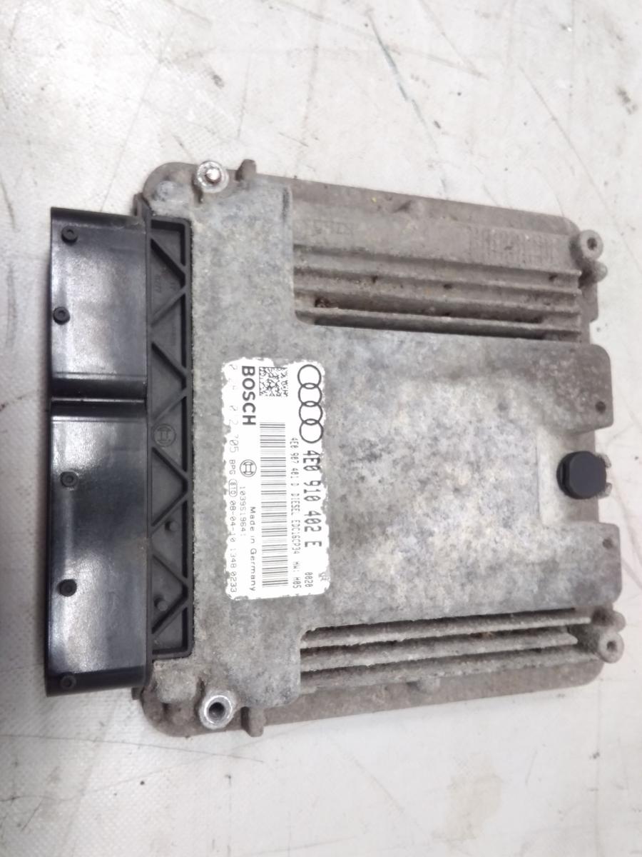 Audi A8 4E original Steuerger&auml;t Motor 4E0910402E 0281012705 3.0TDI 171kw BJ2008