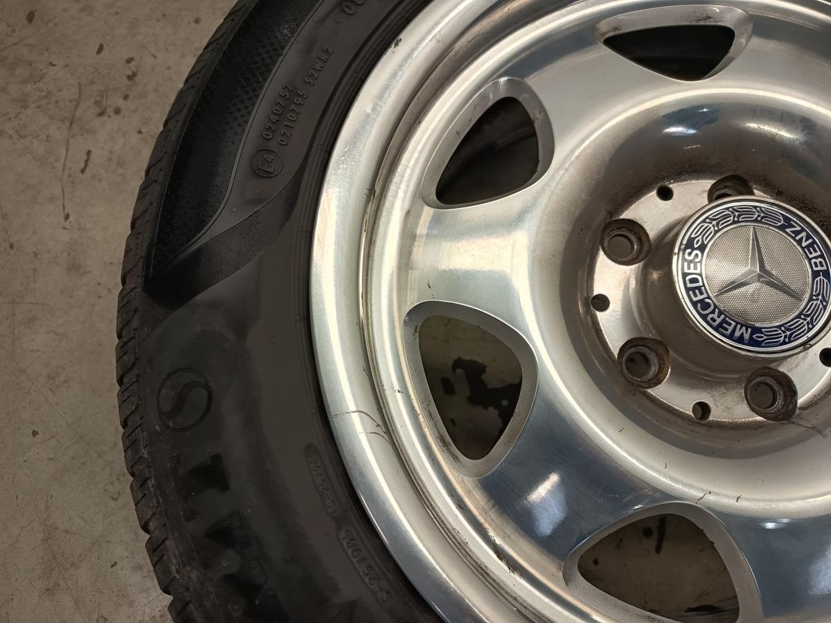 Mercedes SLK R170 Bj 2000 orig Satz Alufelgen 7Jx15 ET37 Semperit 205/60R15 91