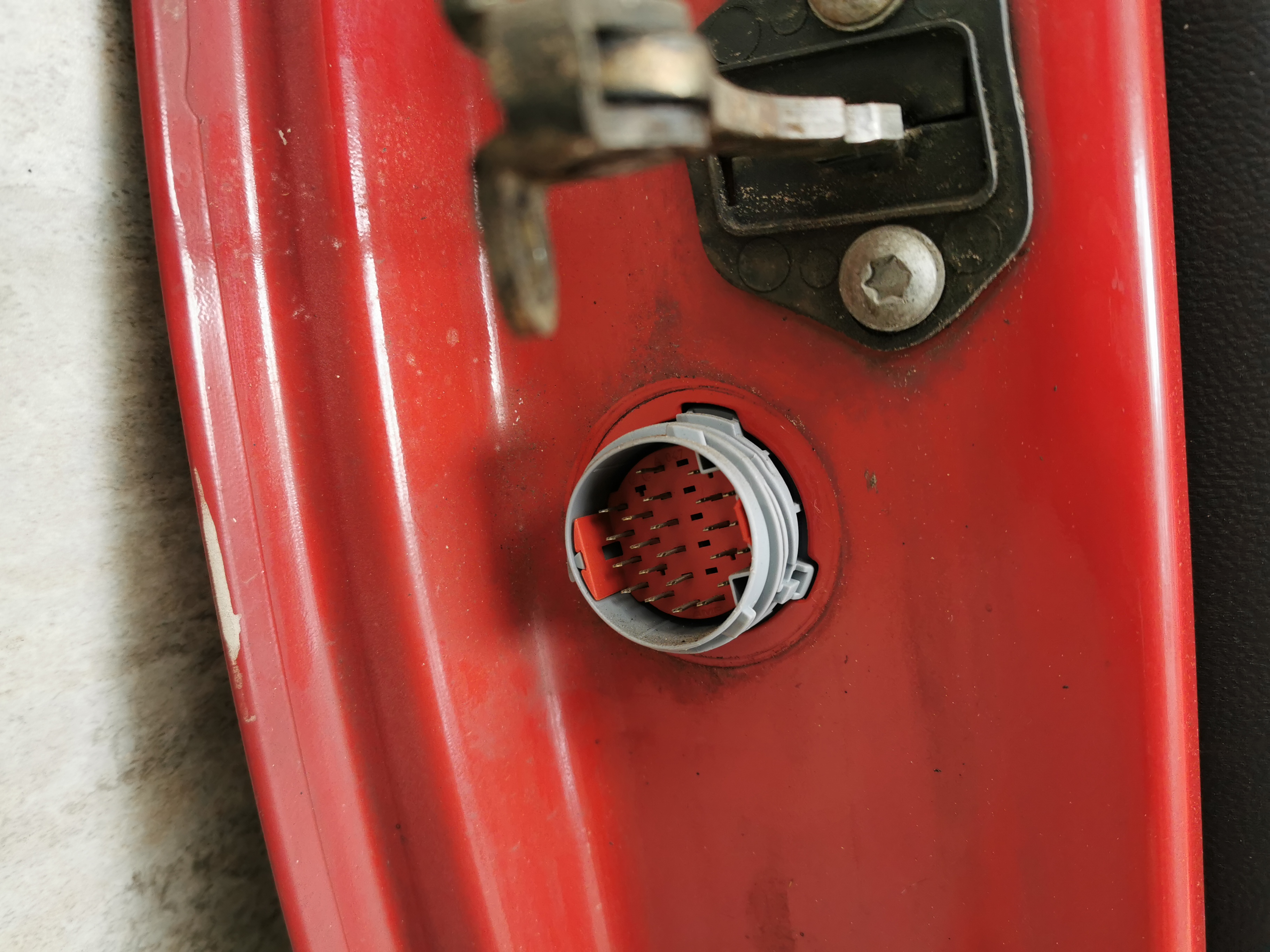 Alfa Romeo 156 TYP 932 Tür vorn rechts komplett AB97 rot