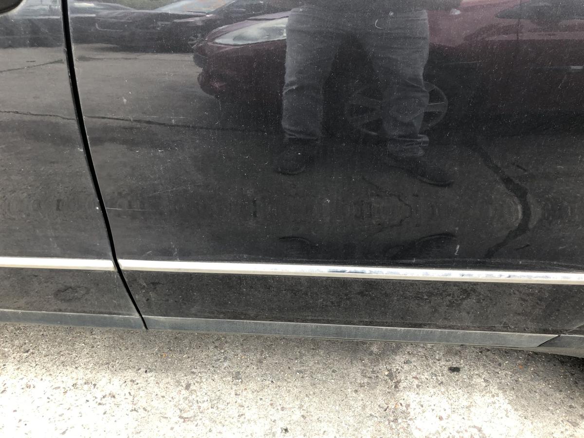 VW Passat 3C B6 Variant T&uuml;r hinten links Fondt&uuml;r Kombi Rohbau LC8Z Moccabrown