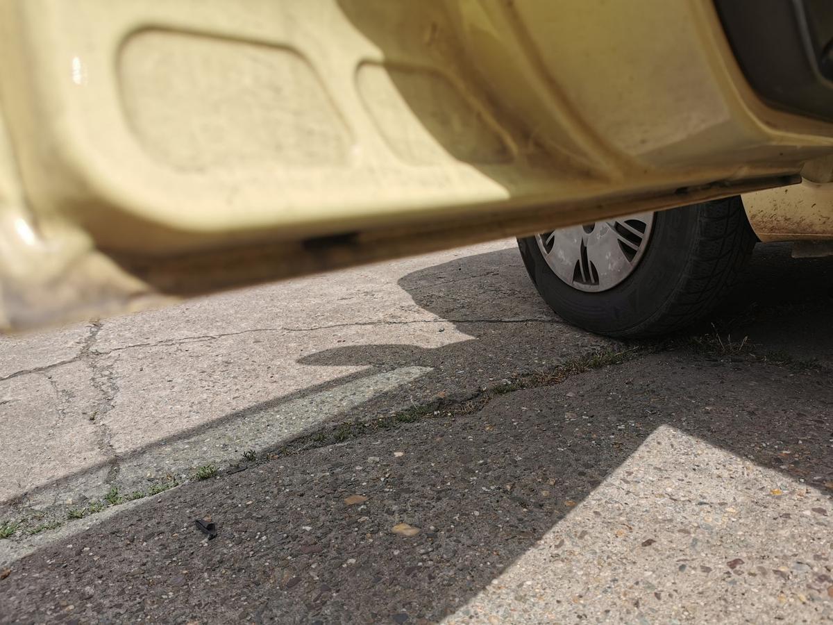 Fiat Panda 169 Fahrertür Tür Autotür Rohbau vorn links 541 Giallo Ottimista Gelb