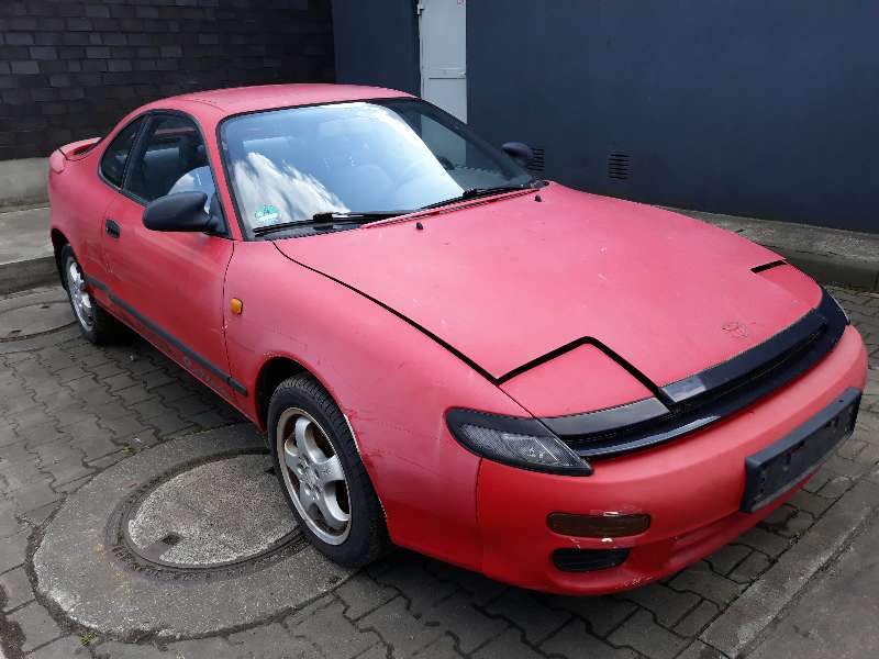 Toyota Celica T18 BJ 1992 Stoßstange hinten Stoßfänger Rot