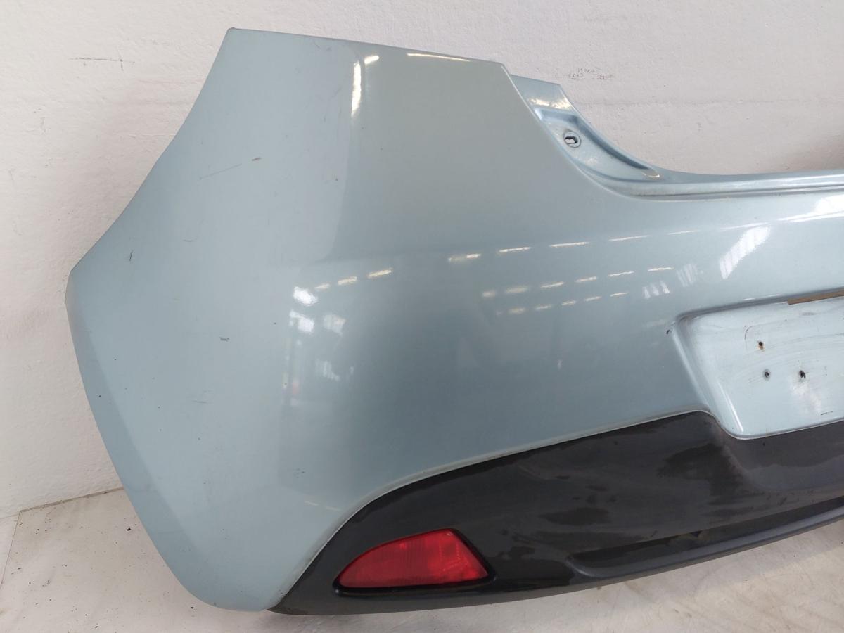 Stoßfänger hinten Stoßstange Heckstoßstange 3 türer hellblau Mazda 2 DE