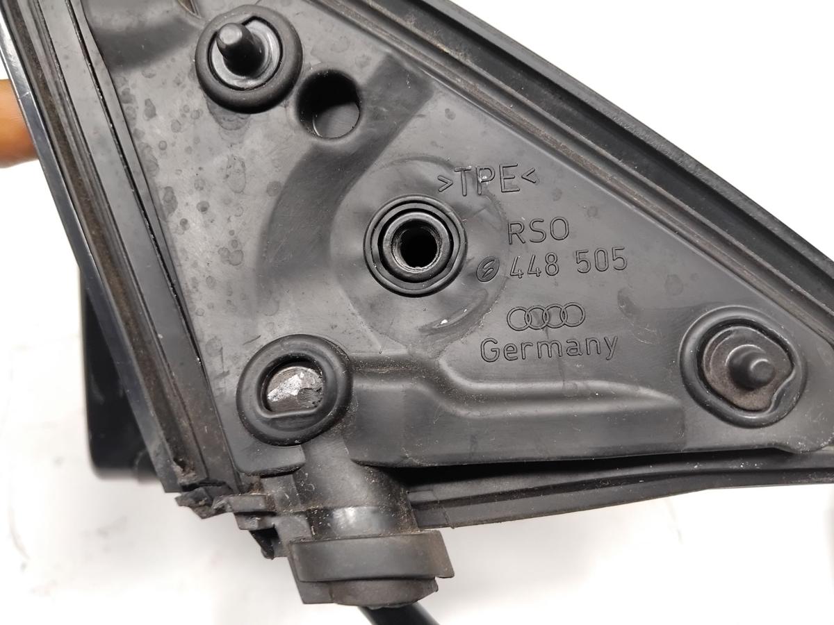 Audi A6 4F Au&szlig;enspiegel links LZ9W Ebonyschwarz elek anklappbar beheizt BJ2004