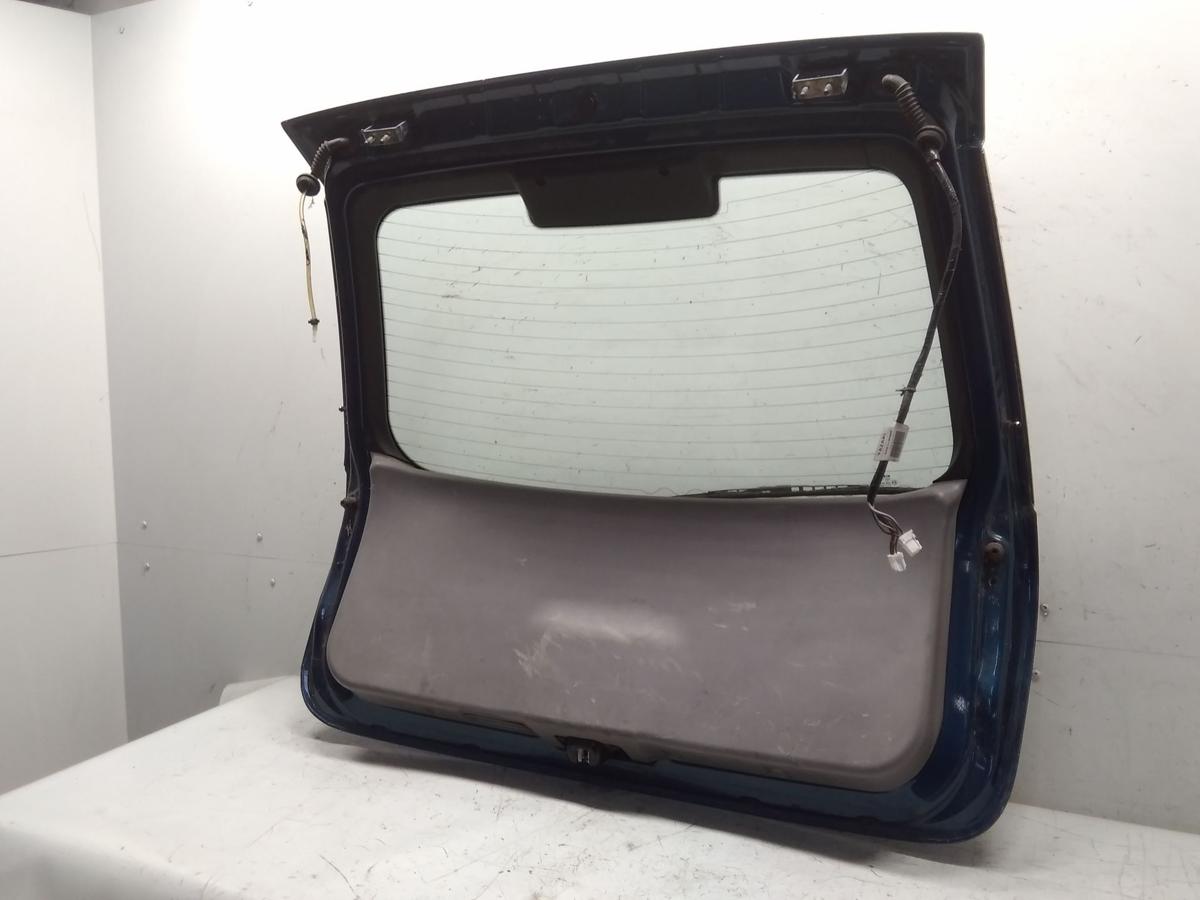 Nissan Almera Tino Heckklappe Z01 Lazuli Blue Metallic inkl. Heckscheibe BJ2001