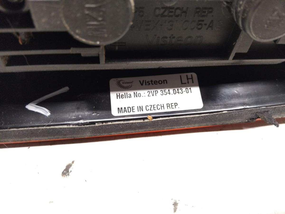 VW Caddy 2K original R&uuml;ckleuchte Schlussleuchte links Heckklappe BJ2005