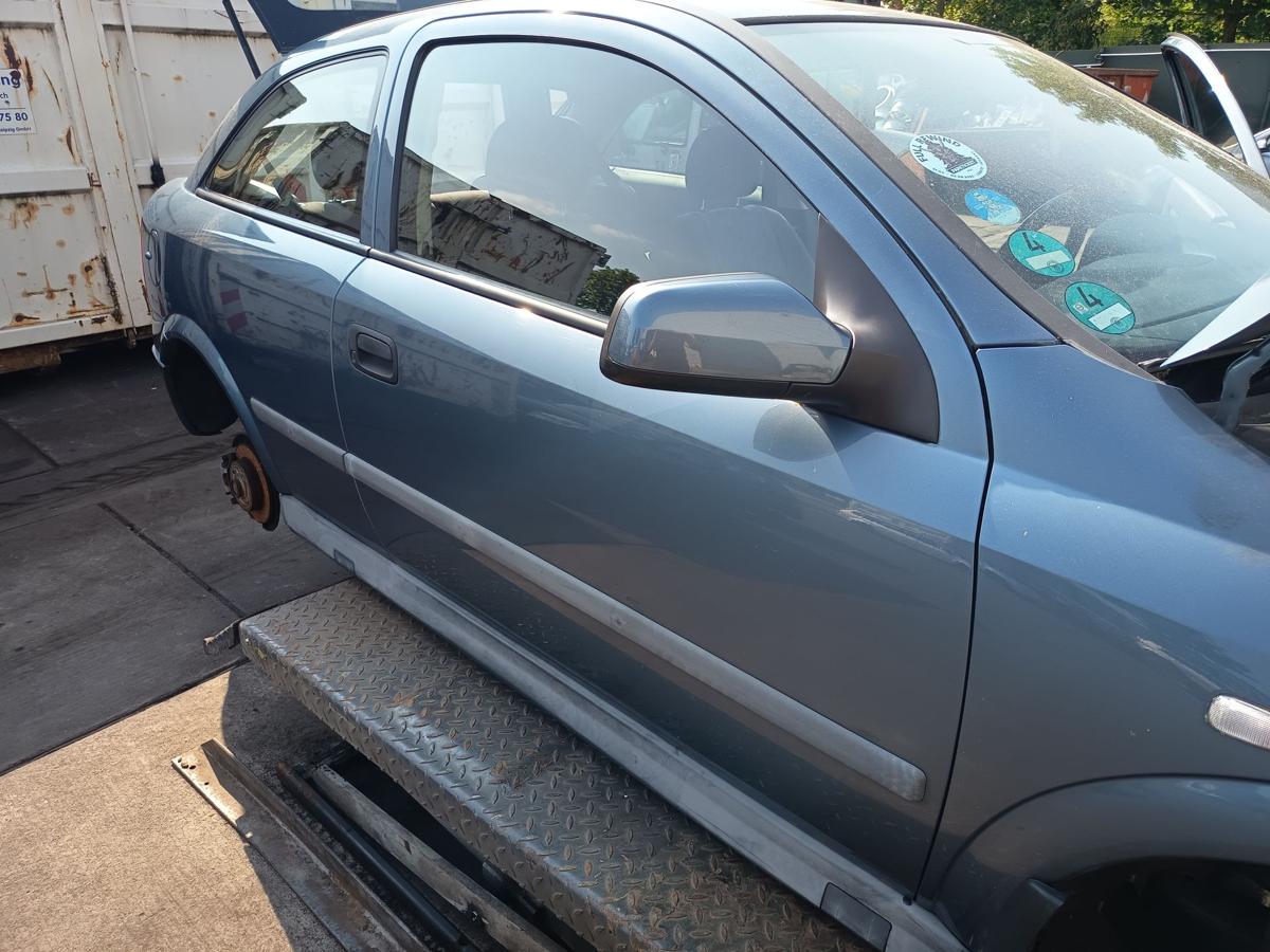 Opel Astra G 3t&uuml;rer original T&uuml;r rechts Beifahrer Z293 Premiumblau Bj 1999