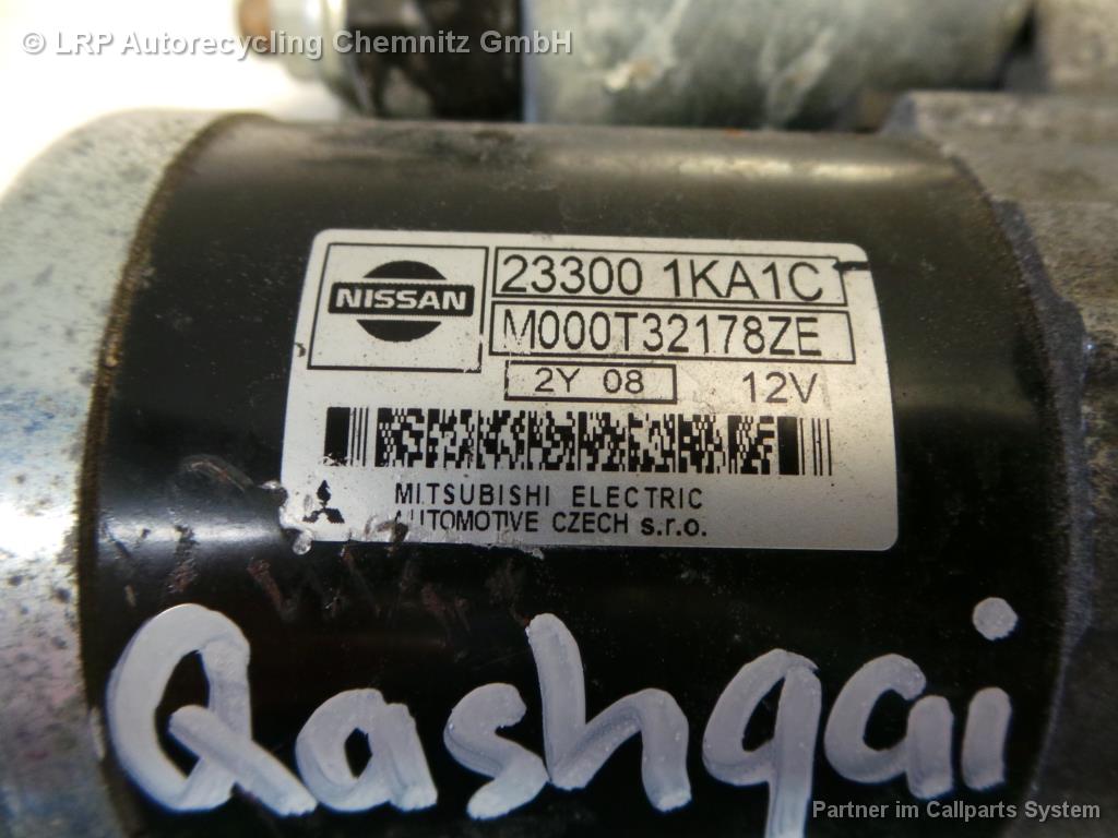 Nissan Qashqai BJ 2013 Anlasser Starter 1.6 84KW 233001KA1C M000T32178ZE