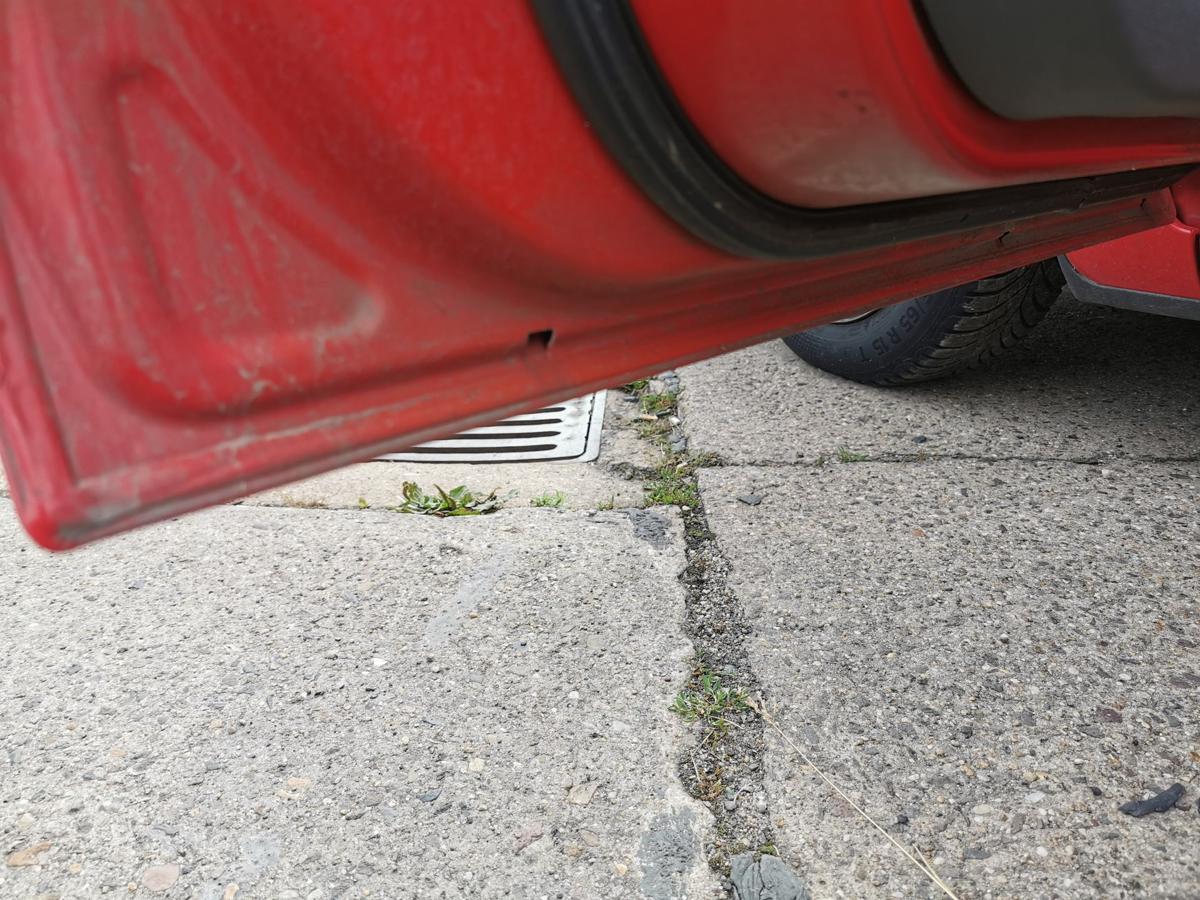 Ford Focus DA3 Fahrertür Tür Autotür vorn links Rohbau Colorado Rot 5trg 07-11
