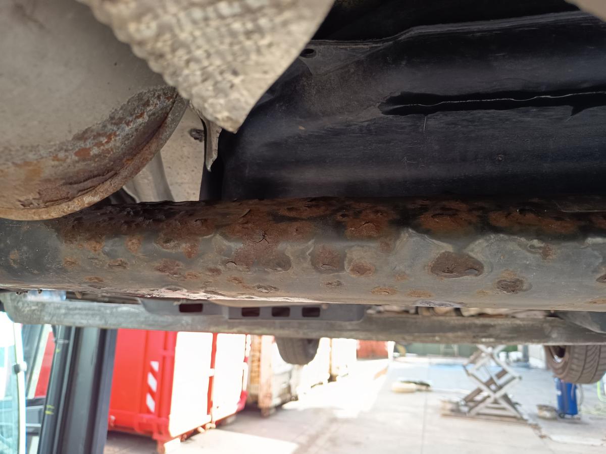 VW Polo 9N3 original Hinterachse Tr&auml;ger trommelgebremst 159tkm Bj 2007
