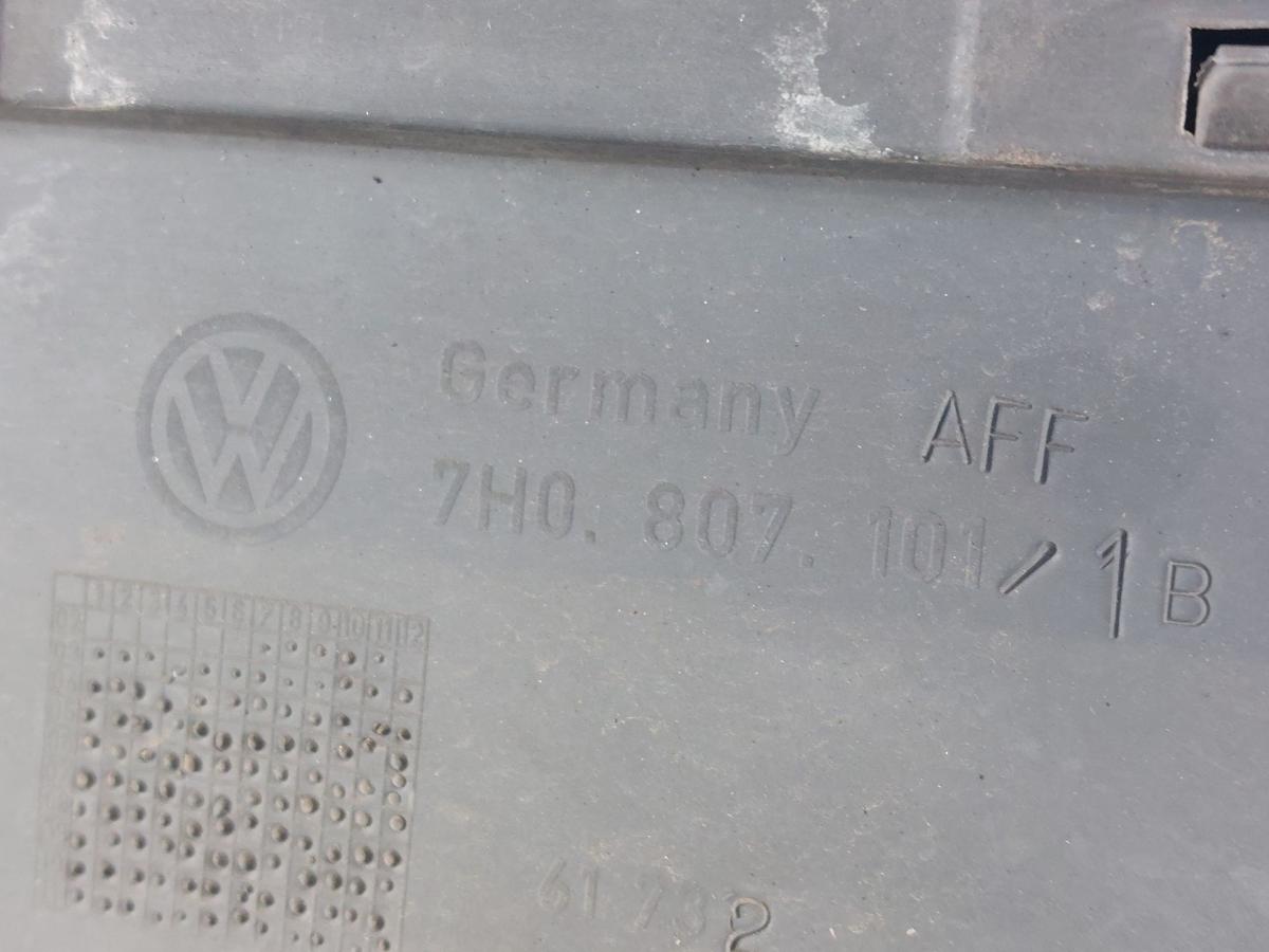 VW T5 7H Transporter Sto&szlig;f&auml;nger vorn Frontsch&uuml;rze OEM unlackiert Frontsto&szlig;stange