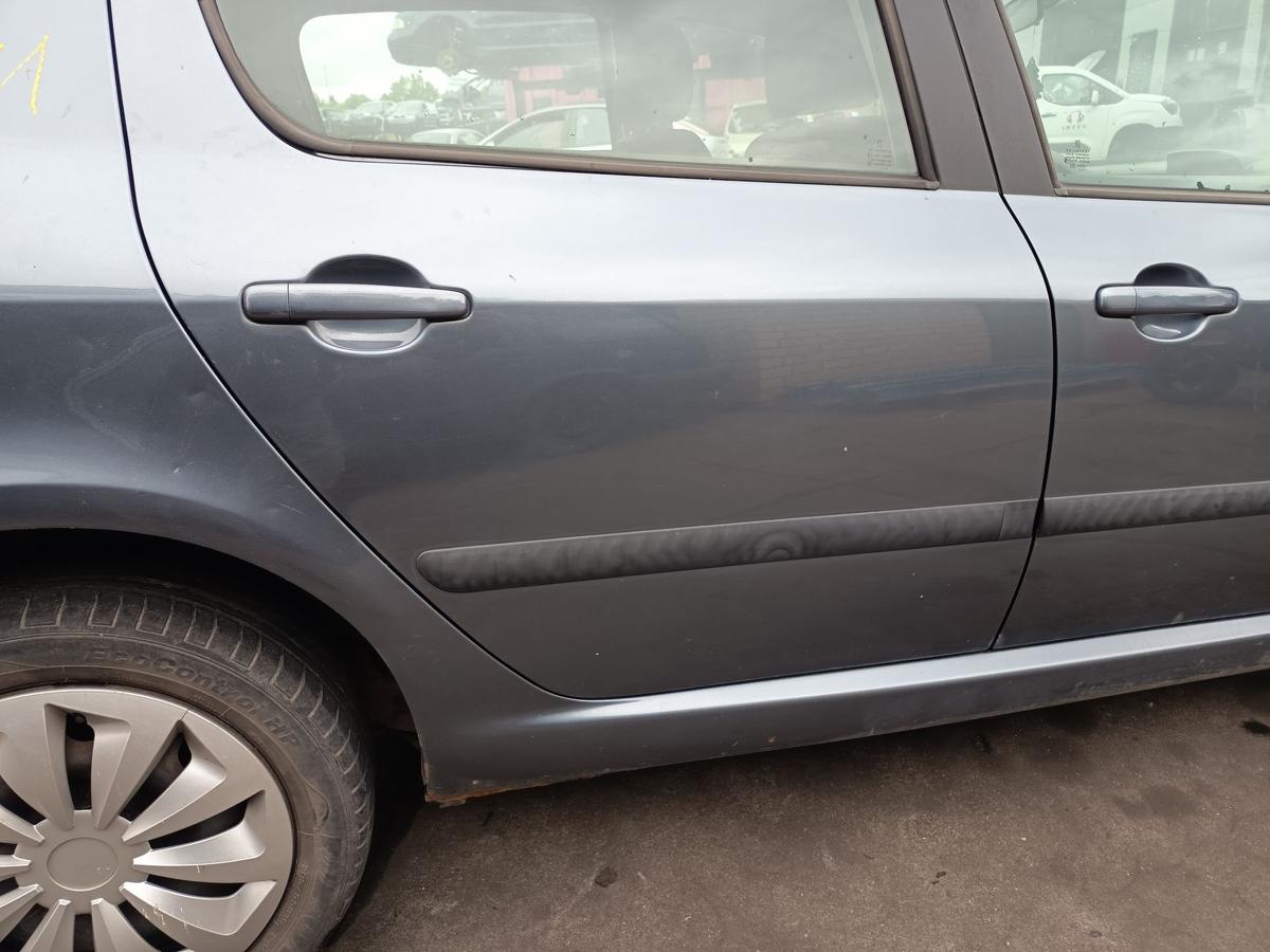 Peugeot 307 orig Tür hinten rechts 5türer EZW Eisengrau Bj 2005