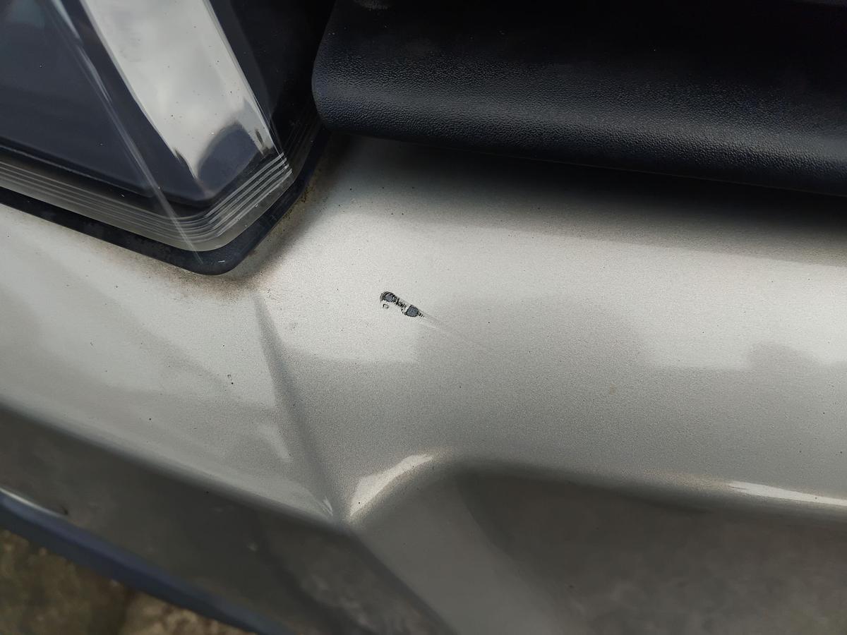 Opel Astra H original Stoßstange Stossfänger vorn Pannacottametallic Z167 BJ2007