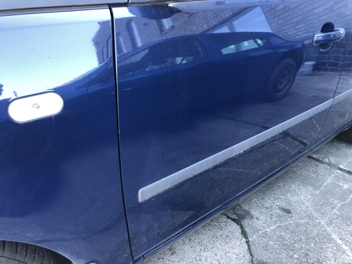 Ford C Max DM2 ab 07 T&uuml;r vorn links Fahrert&uuml;r im Rohbau Blazer Blau
