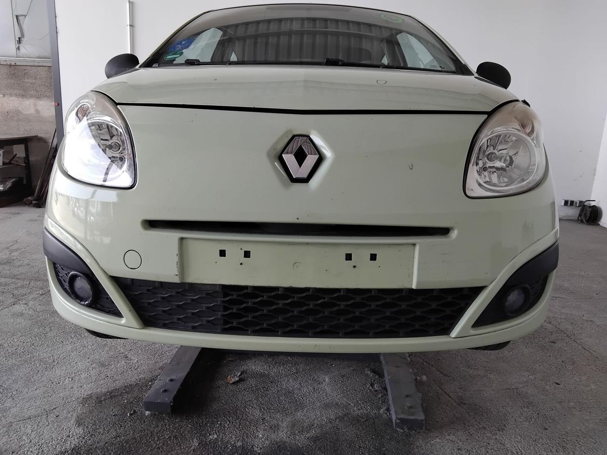 Renault Twingo 2 original Sto&szlig;f&auml;nger Sto&szlig;stange vorn DVF97 Pastellgelb BJ2008