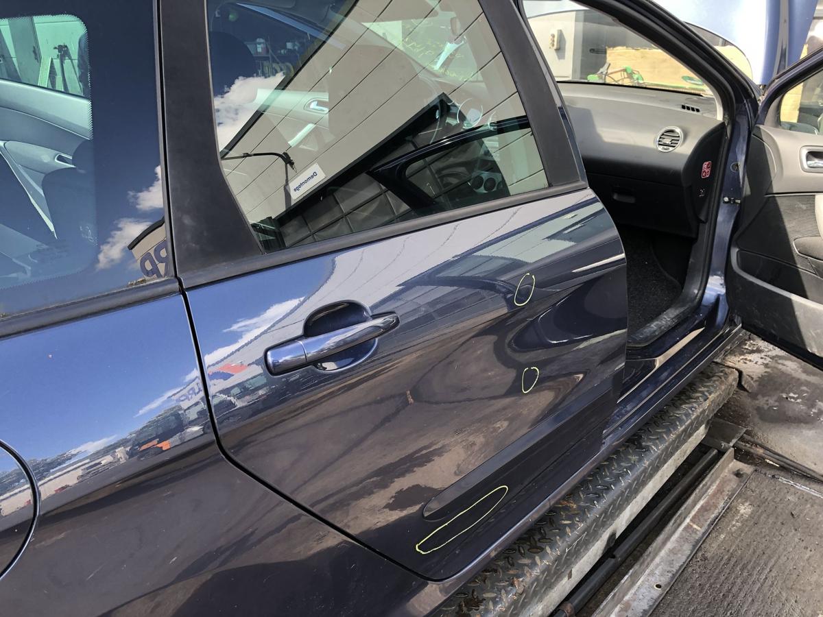 Peugeot 308sw original Tür hinten rechts Fond KHH Taurangablau Bj 2008