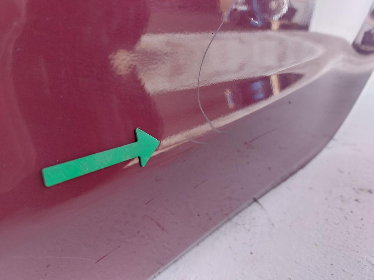 Ford Fiesta JA8 T&uuml;r hinten links Fondt&uuml;r im Rohbau Hot Magenta Hintert&uuml;r