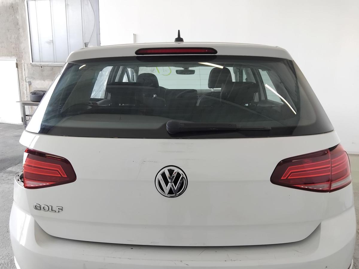 VW Golf 7 Facelift Heckklappe LC9A pure white mit Heckscheibe Flie&szlig;heck BJ2019