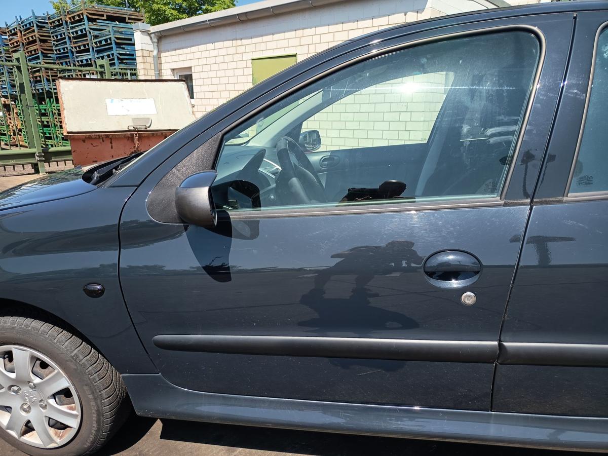 Peugeot 206+ orig Tür vorn links 5türer KTG Grau Hurricane Bj 2009