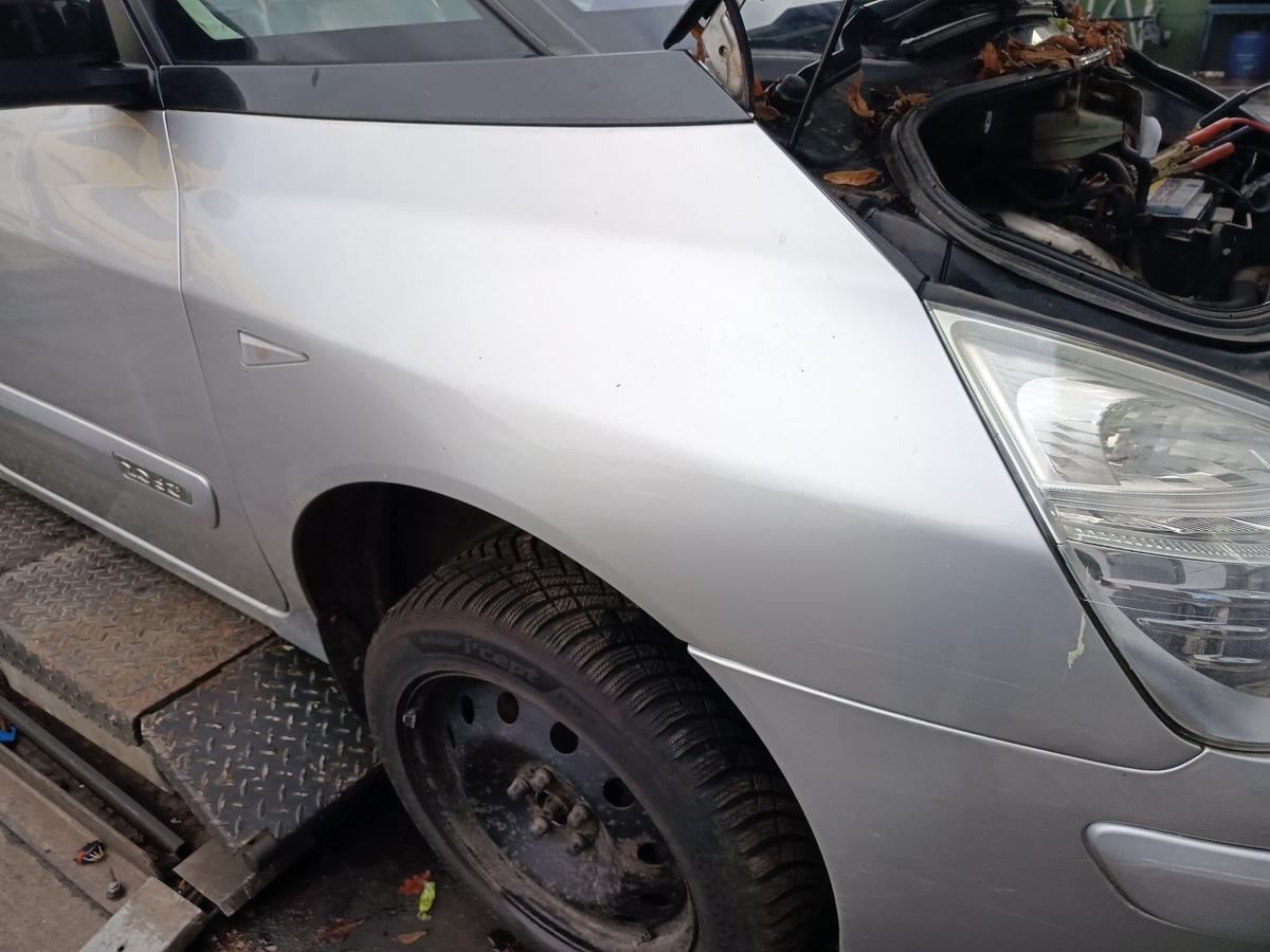 Renault Espace IV 4 orig Kotflügel rechts Front TED 69 Silber Bj 2010