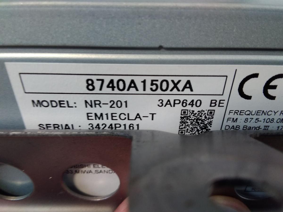 Mitsubishi Eclipse Cross Display Navi 8740A150XA