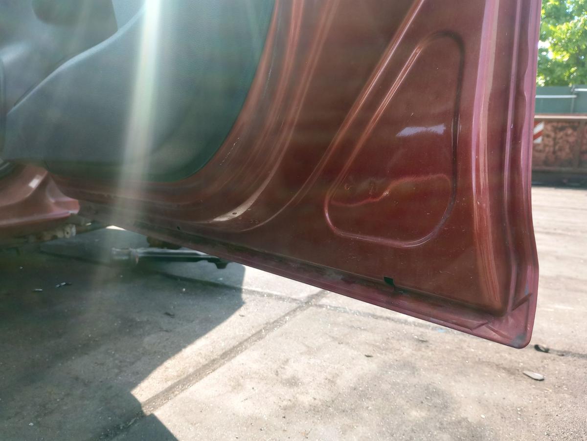 Opel Corsa D orig Tür vorn rechts 5Trg Beifahrertür Z50K Curry Red Bj 2012